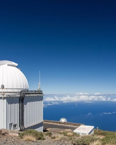 An Observatory on top of the Caldera de Taburiente volcano